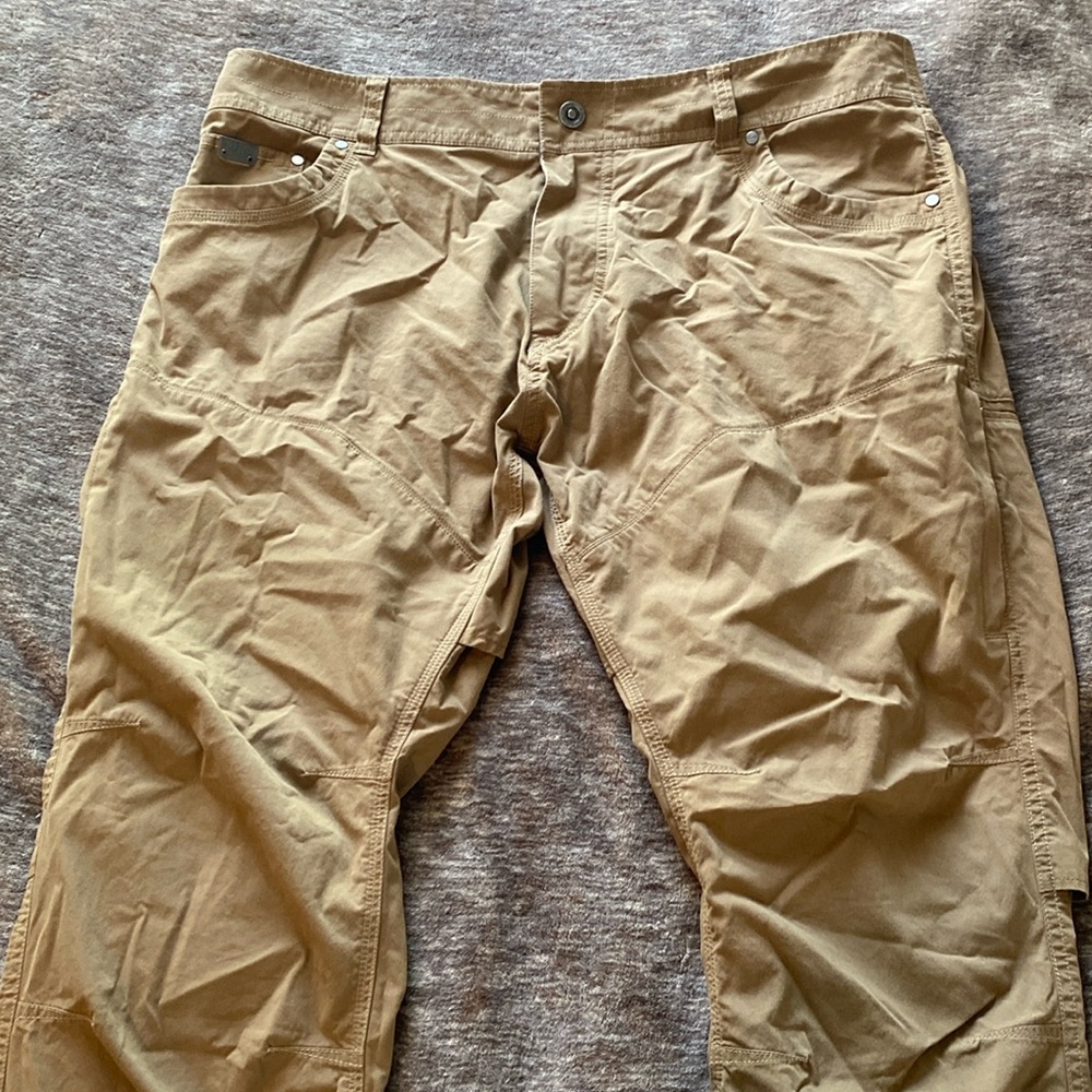 Kuhl lightweight pants. Dark khaki. Size 38x30
